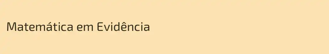 Matemática em Evidência